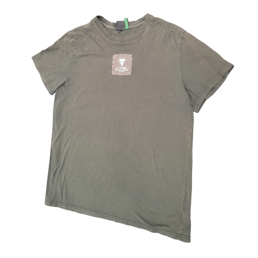 G-Star Raw Men's Olive Green Shirt - Size XL